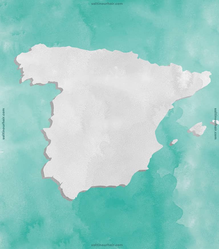 Map of Spain