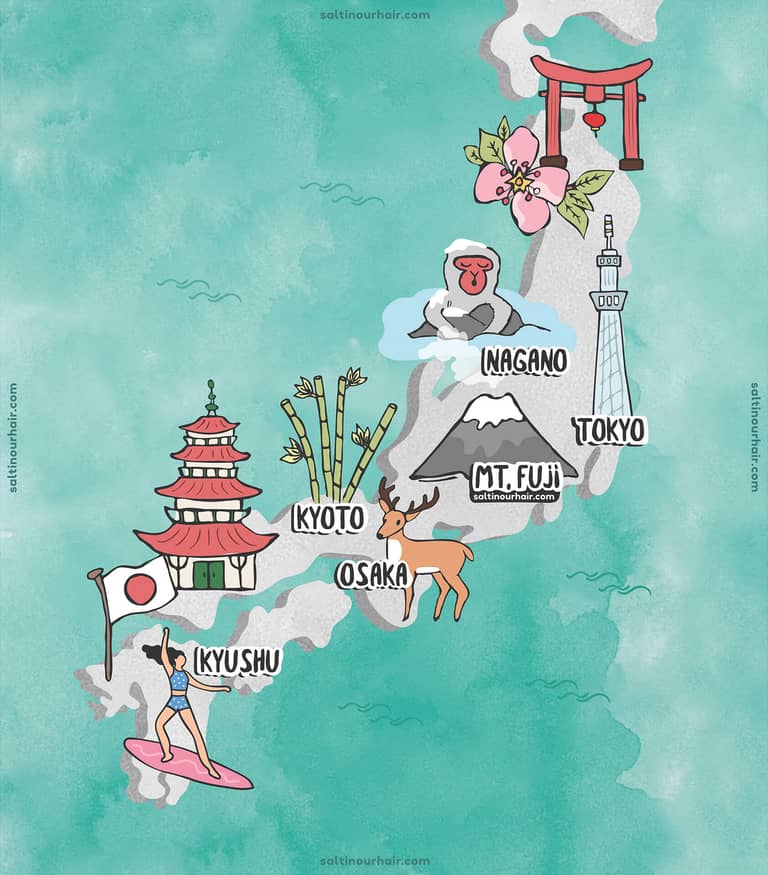 Map of Japan