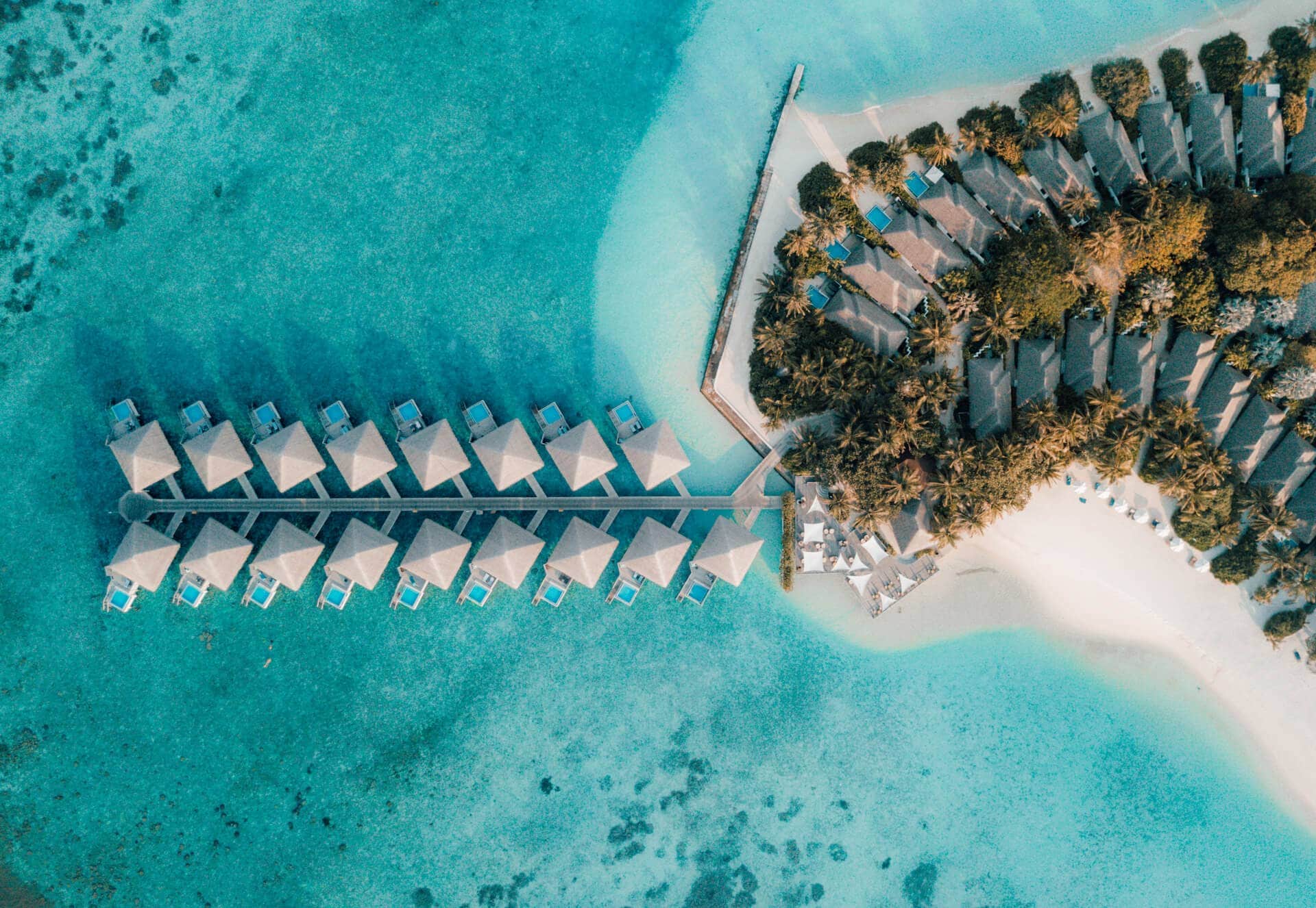 velassaru maldives island drone villas