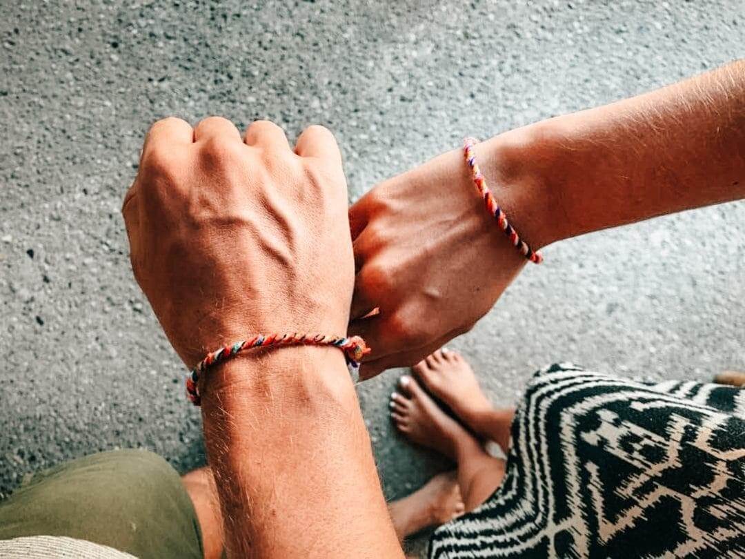 bali stay with locals bracelet