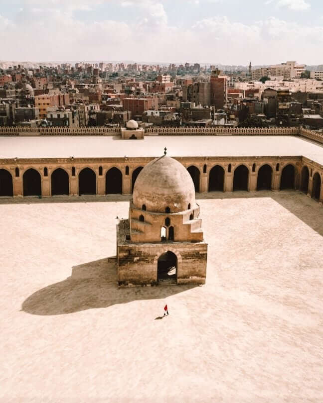 Mosque of Ibn Tulun top view