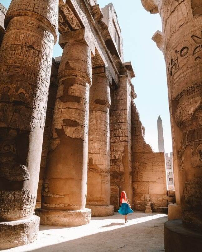 egypt travel route guide luxor